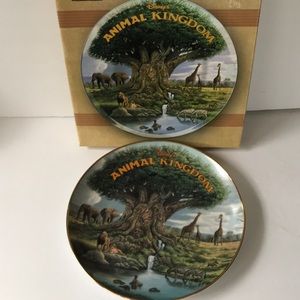 Disney Animal Kingdom limited edition collectors plate